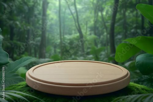 3D Illustration Jungle Back...
