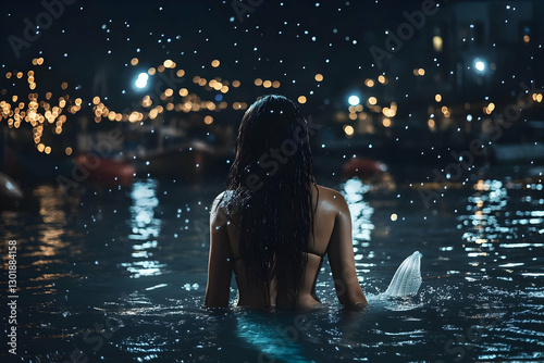 Illustration - Mermaid in N...
