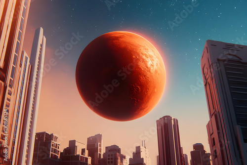 3D Illustration - Large Pla...