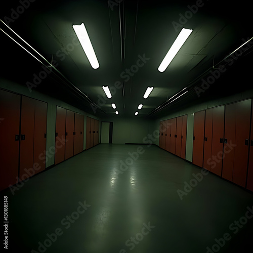 Photo Dark Hallway Storage ...