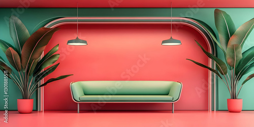 3D Illustration- Interior D...