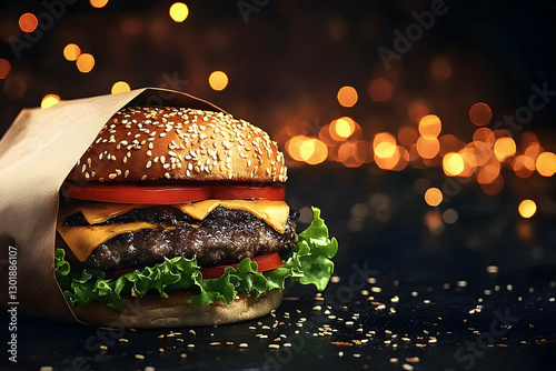 Photo - Juicy Cheeseburger ...