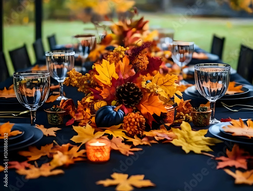 Photo Autumn Table Setting ...