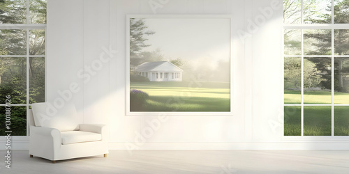 Illustration - Serene White...