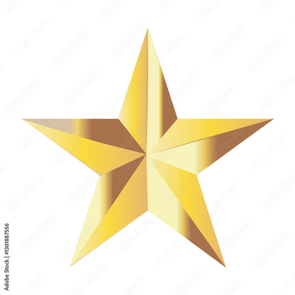 gold and silver star