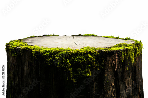 Photo - Mossy Tree Stump Ba...