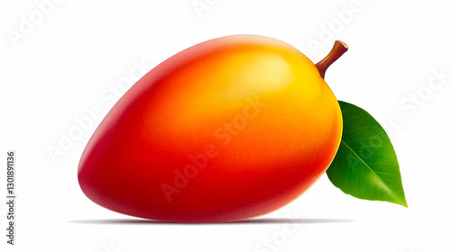 Realistic Mango Illustratio...