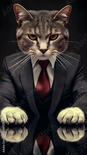 Illustration of Business Ca...