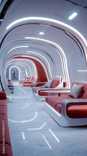 3D Illustration Futuristic ...