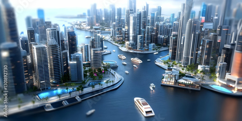 3D Illustration - Futuristi...