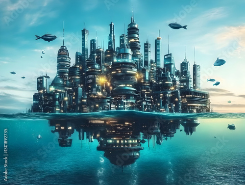 Illustration - Futuristic F...