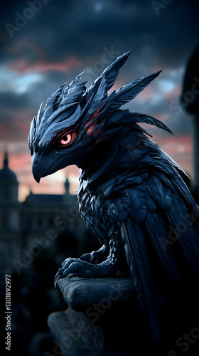 3D Illustration Dark Fantas...