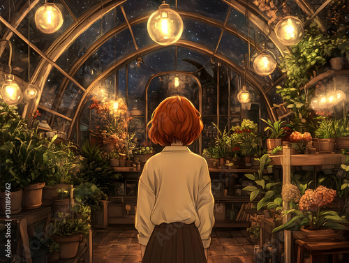 Illustration - Greenhouse a...