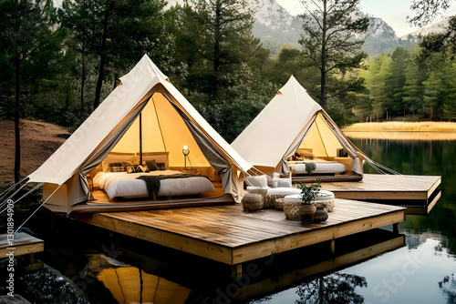 Photo - Glamping Lake Tent ...