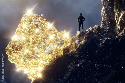 3D Illustration - Golden Su...