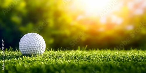 Photo - Golf Ball on Lush G...