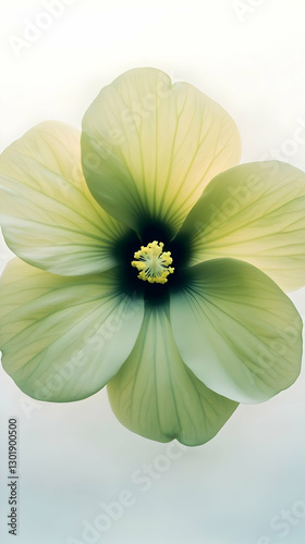 Illustration Green Flower B...