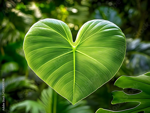 Photo - Heart Shaped Green ...
