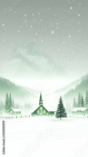 Illustration - Serene Winte...