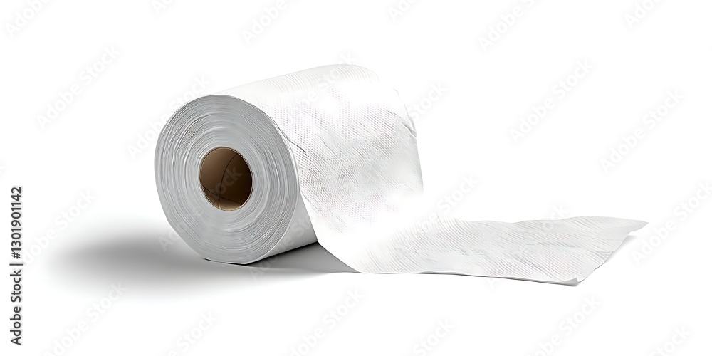 Fototapeta premium a group of rolls of paper towels