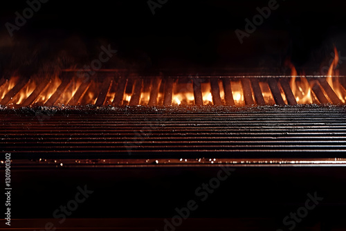 Photo Empty Hot Charcoal BB...
