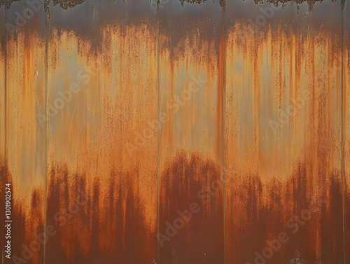 Rusty Metal Background Text...