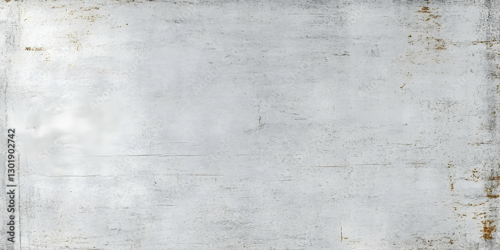 Fototapeta premium White Weathered Wood Background Texture - Illustration