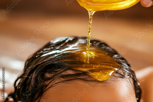 Photo Hair Treatment Honey ...