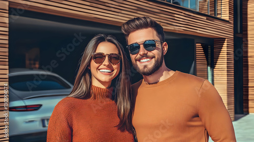 Illustration of Happy Coupl...