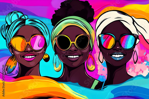 Illustration - Women, Fashi...