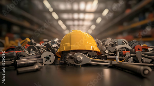 3D Illustration of  Workpla...