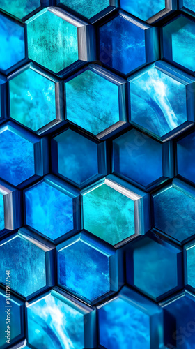 3D Illustration Abstract Ba...