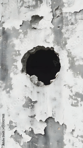 Photo of Damaged Wall, Peel...