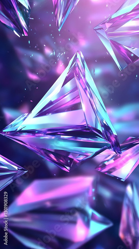 Abstract Background 3D Illu...