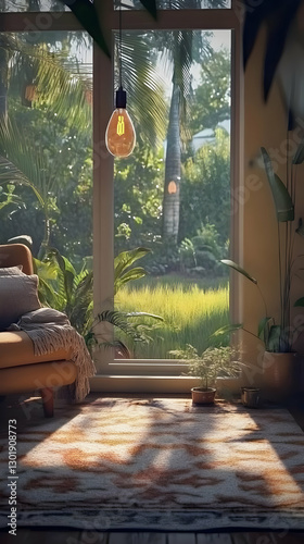 3D Illustration Cozy Living...