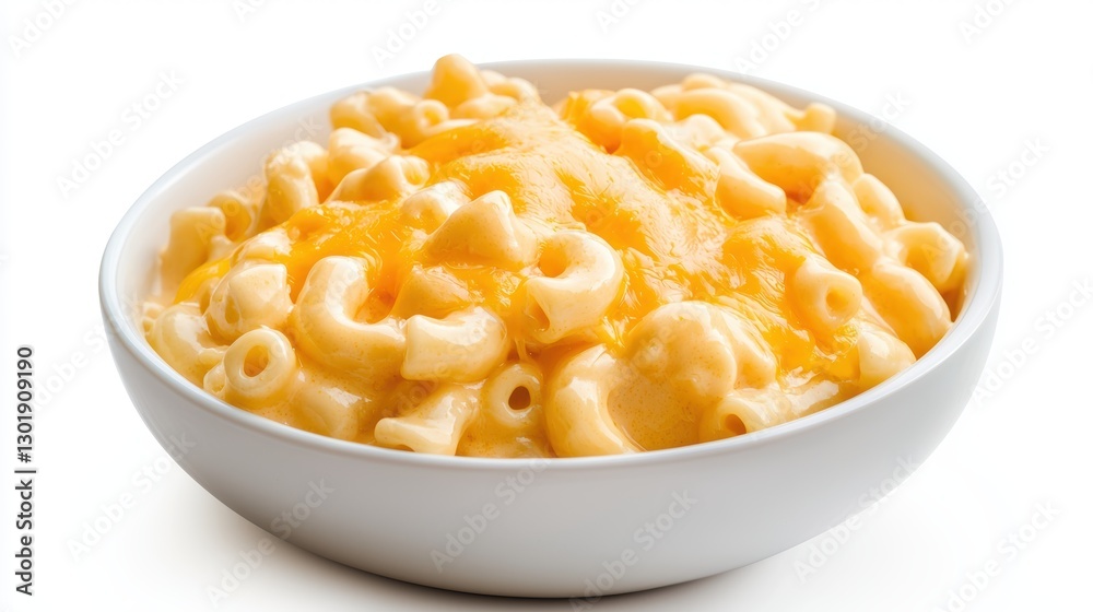 A creamy bowl of macaroni and cheese, rich in flavor and comfort, featuring tender pasta coated in melted cheese. A creamy bowl of macaroni and cheese, rich in flavor and comfort, featuring tender pasta coated in melted cheese.