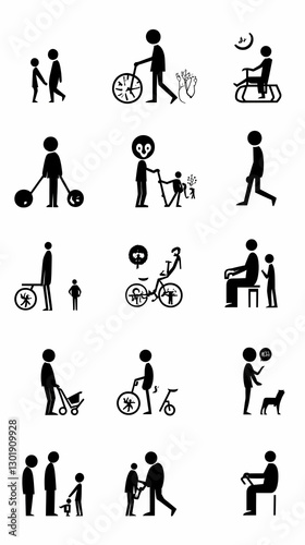 Illustration of Life Stages...