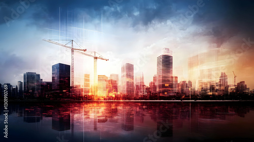Illustration of City Skylin...