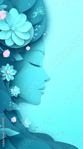 Illustration - Woman with F...