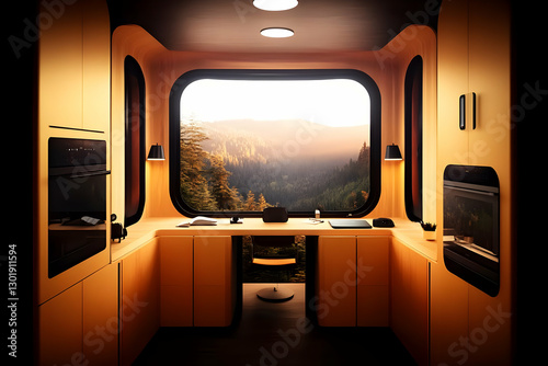 Mountain View Office 3D Render