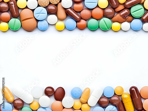Photo Assorted Pills and Ca...