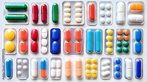 Photo Assorted Pills and Ca...