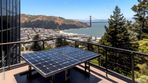Coastal Cityscape Solar Pan...