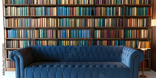 Illustration - Cozy Library...