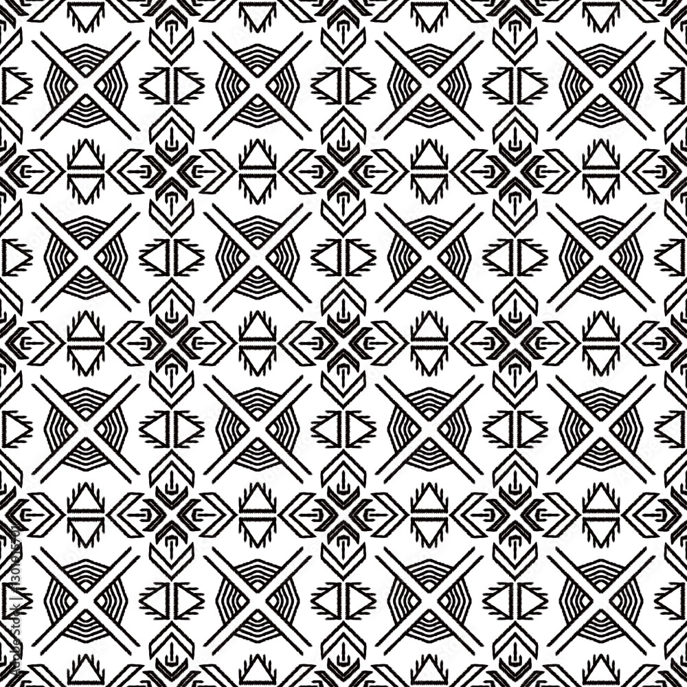 Fototapeta premium This image shows a repeating pattern on a white background.