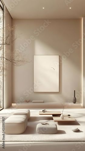 3D Illustration Minimalist ...