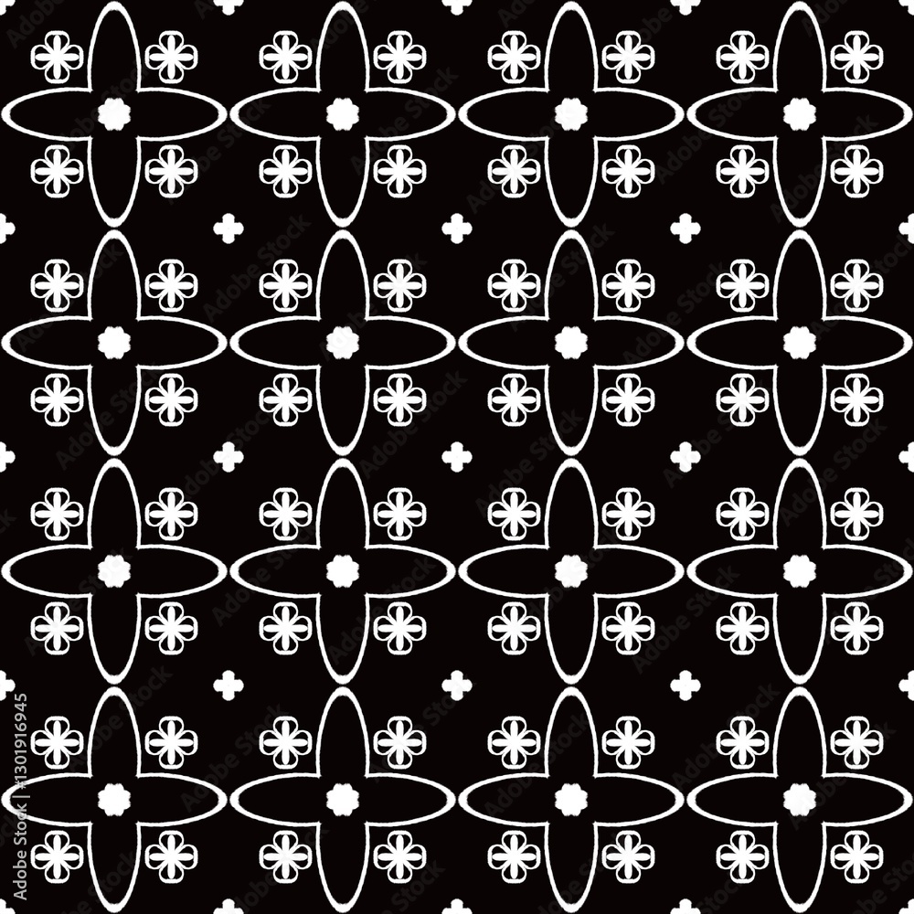 Naklejka premium This image shows a repeating pattern on a white background.