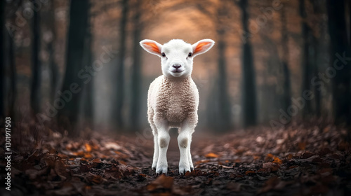 Photo - Adorable Lamb in Au...