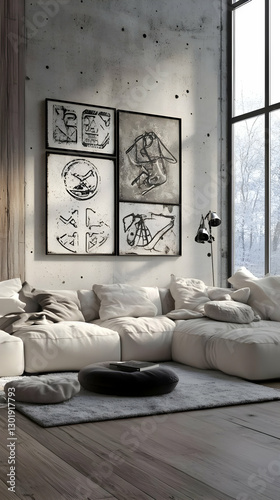 Illustration Interior Desig...