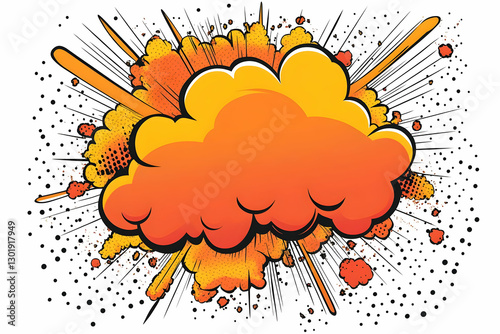 Illustration of Comic Explo...